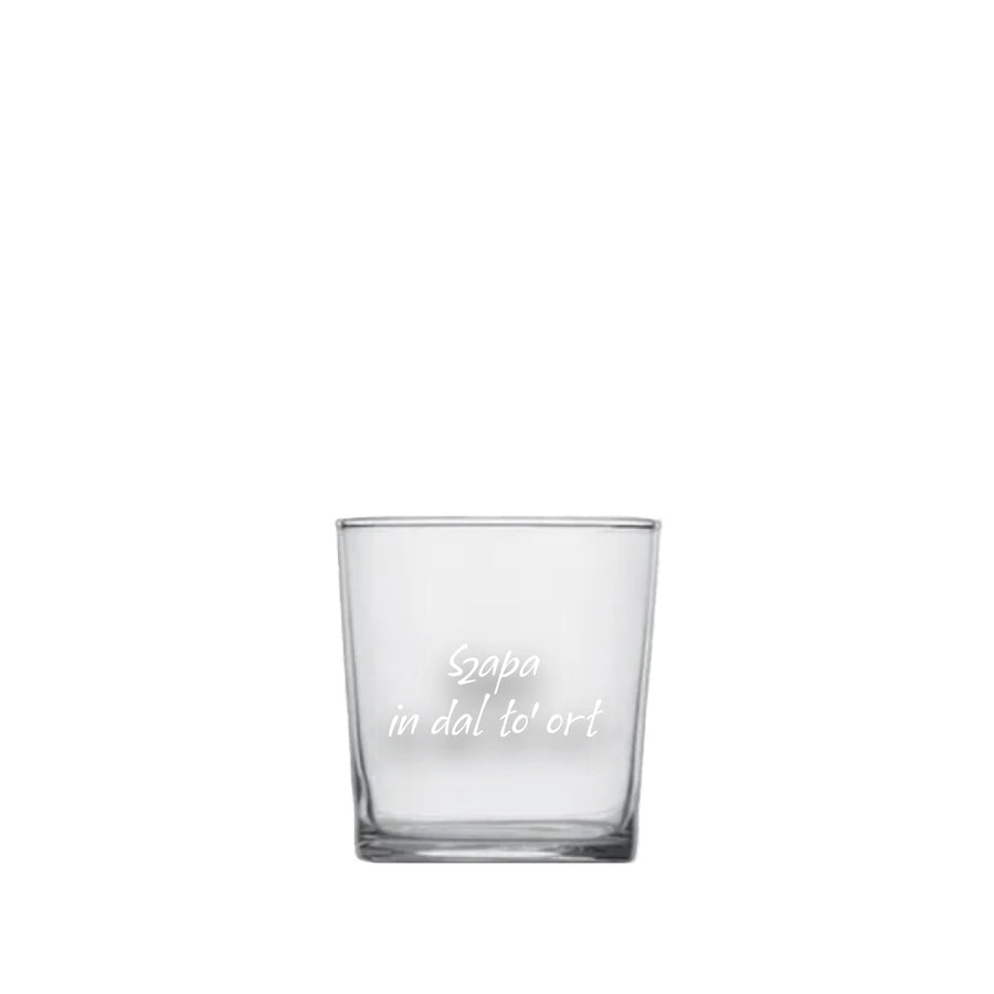 Tumbler con scritta Szapa In Dal To Ort